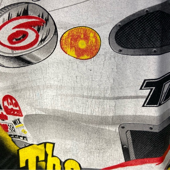 Vintage 1999 Nascar MARK MARTIN Size XL The 6 Shooter All Over T Shirt Anvil - Picture 6 of 13